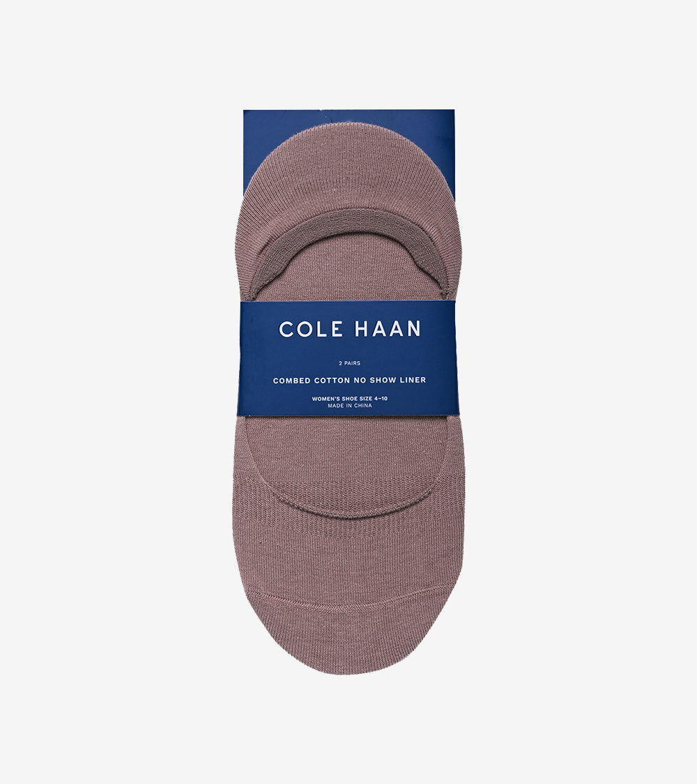 2PK COMBED COTTON NO SHOW LINER