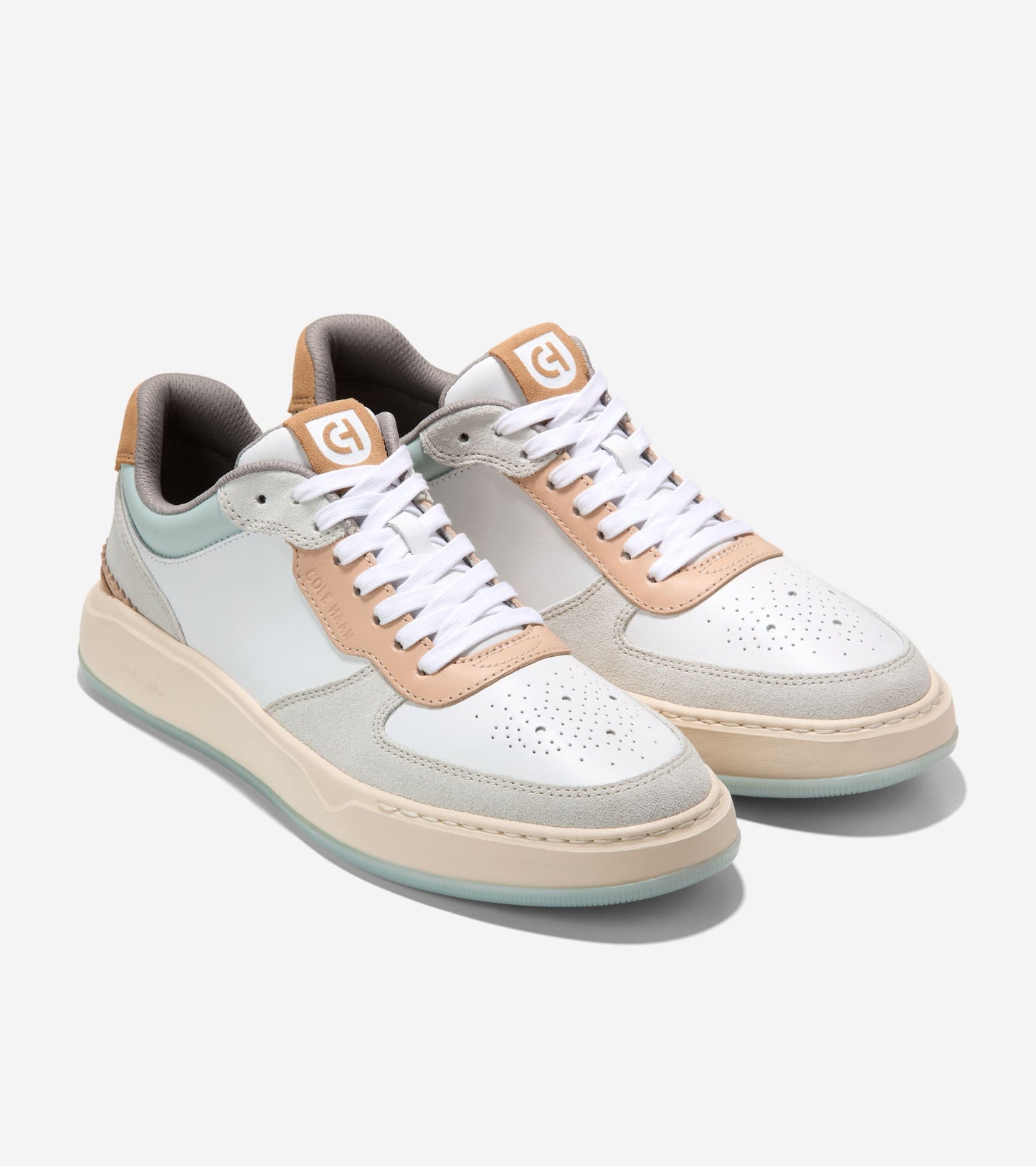 C42378:WHITE / OYSTER MUSHROOM SUEDE / CLOUD BLUE