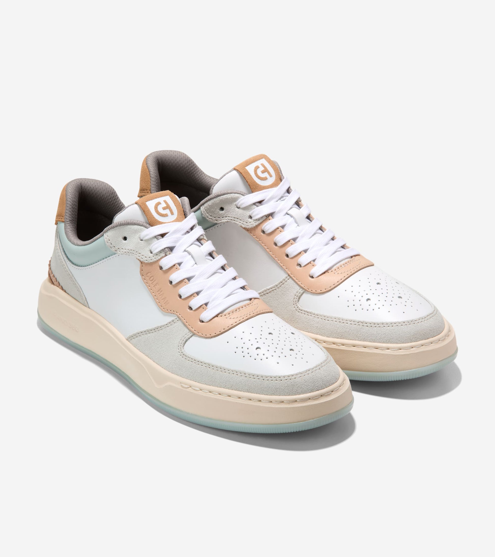 C42378:WHITE / OYSTER MUSHROOM SUEDE / CLOUD BLUE