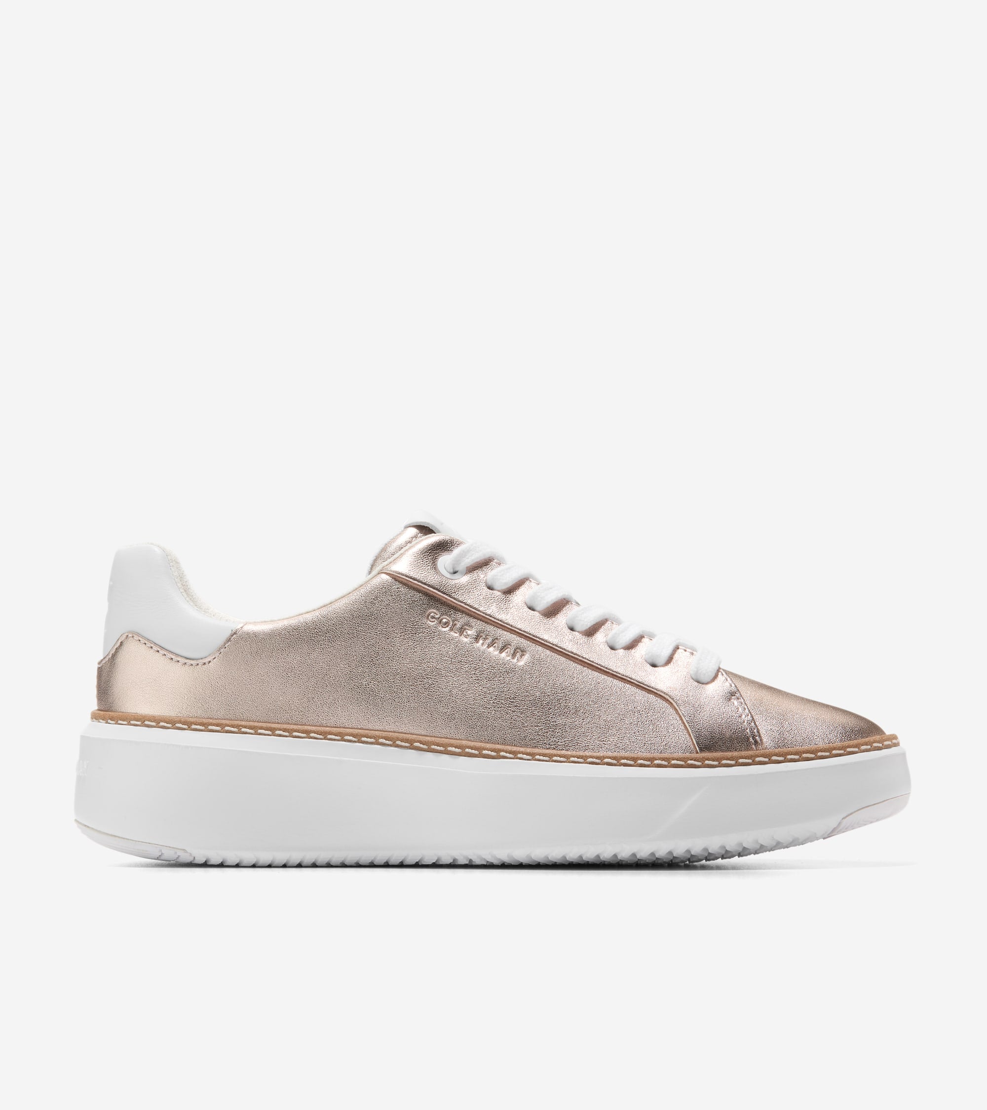 Cole haan metallic sneakers on sale