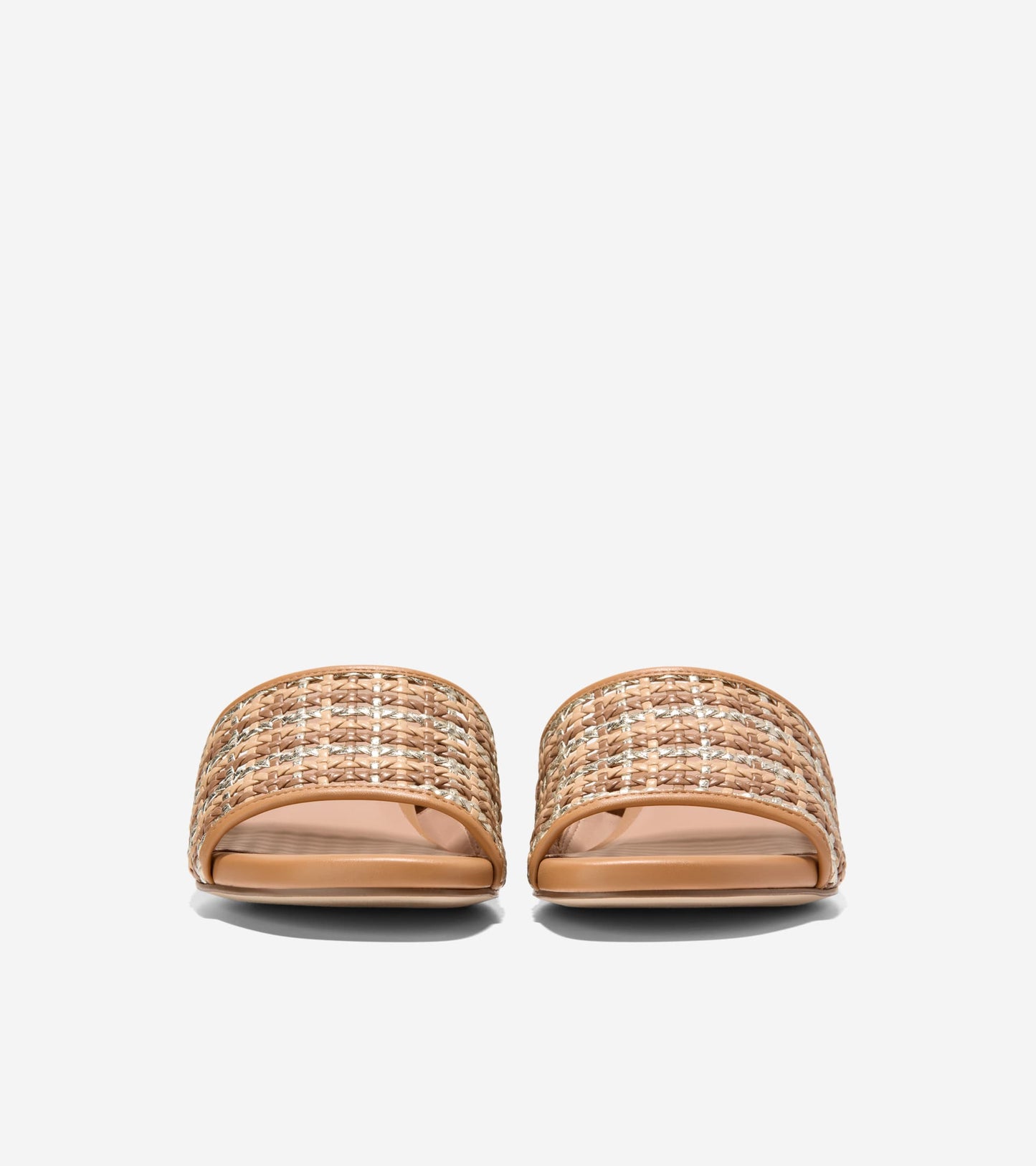 W36026:NEUTRAL WOVEN / BISCUIT PU