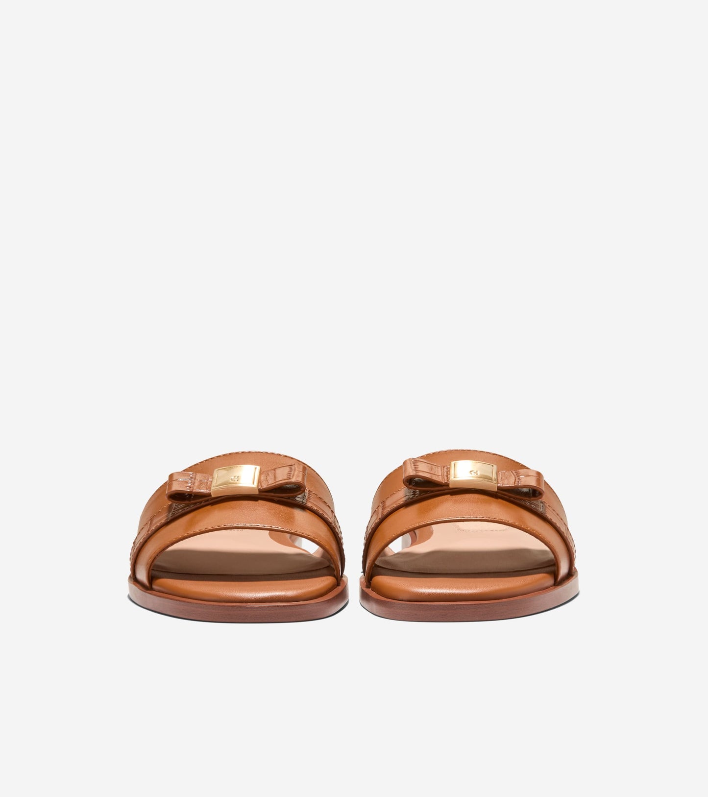 W35782:CH BRITISH TAN LTHR/CROC PRINT
