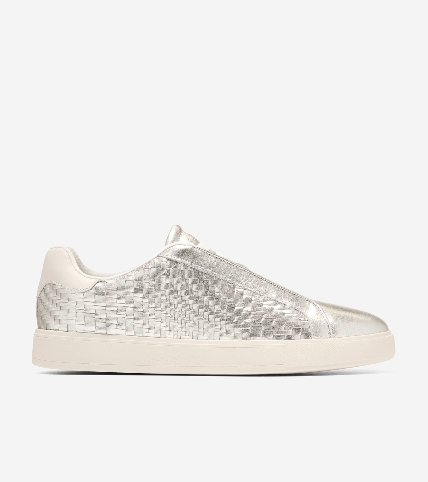 W37719:CHAMPAGNE GEN WEAVE LEATHER