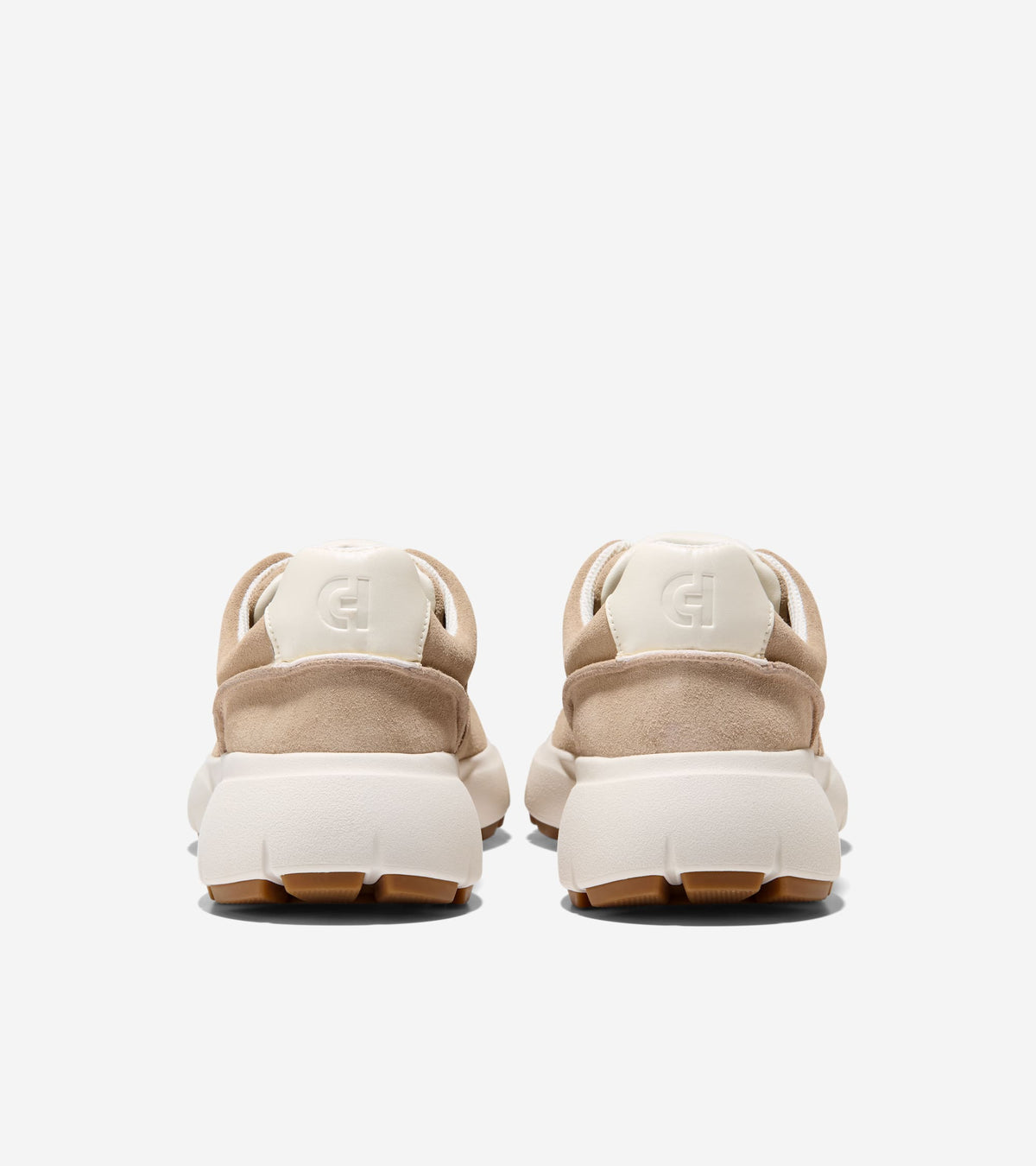W37343:CH BIRCH BEIGE SUEDE / IVORY LEATHER