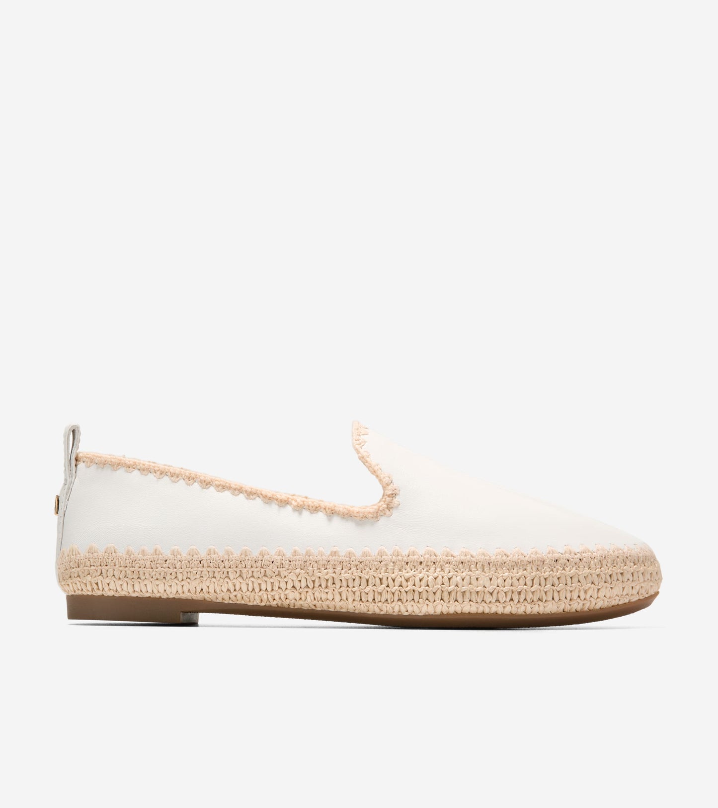 W37030:CH POWDER LEATHER / NATURAL RAFFIA