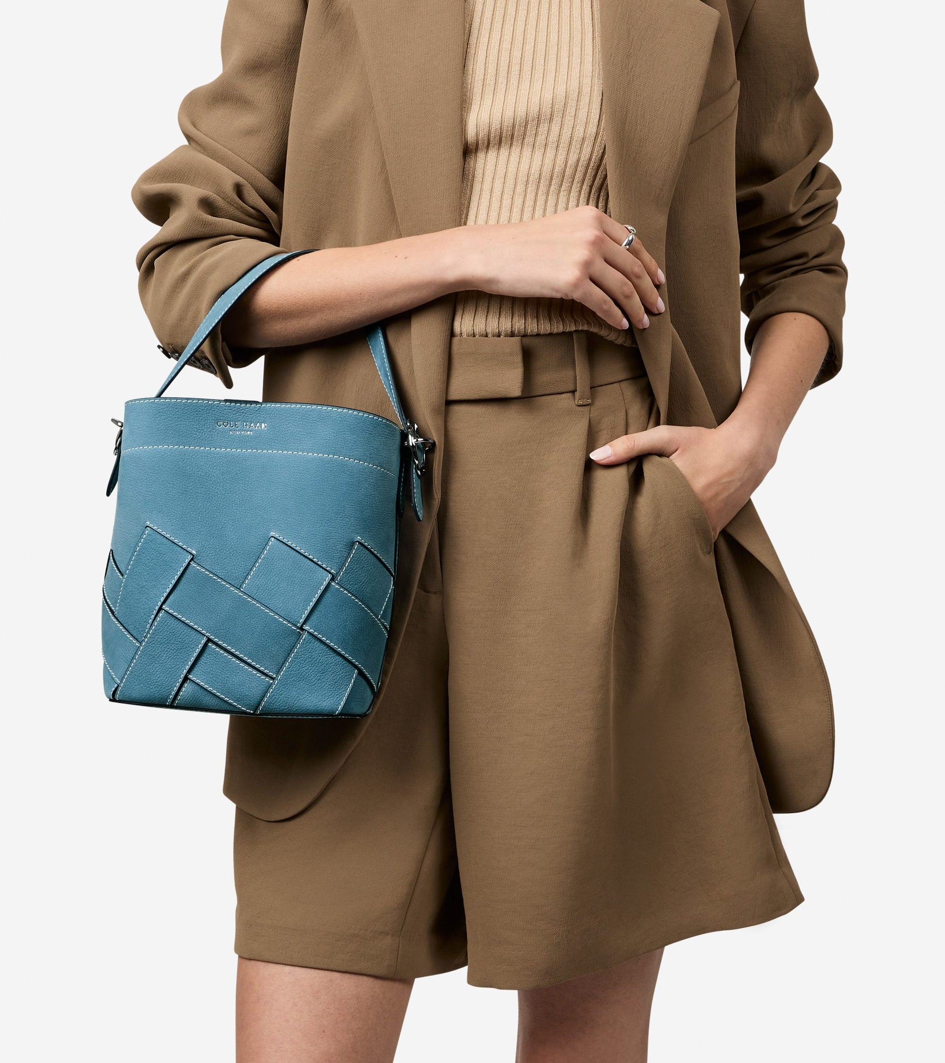 U08465:PROVINCIAL BLUE NUBUCK WOVEN:0000