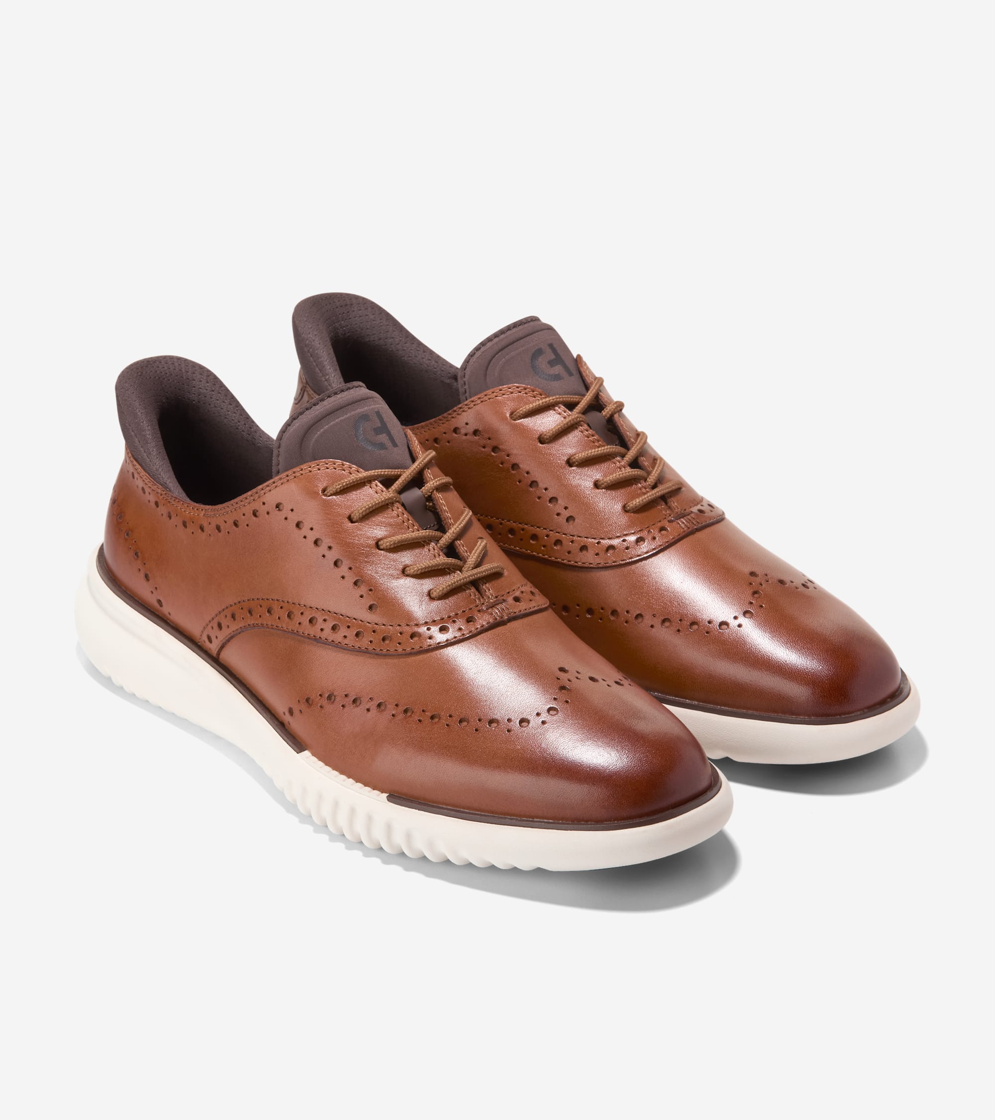 ブラインド　濃茶　W1680 H2060 Men's 2.ZERØGRAND EVO Wingtip Quick-On Oxfords