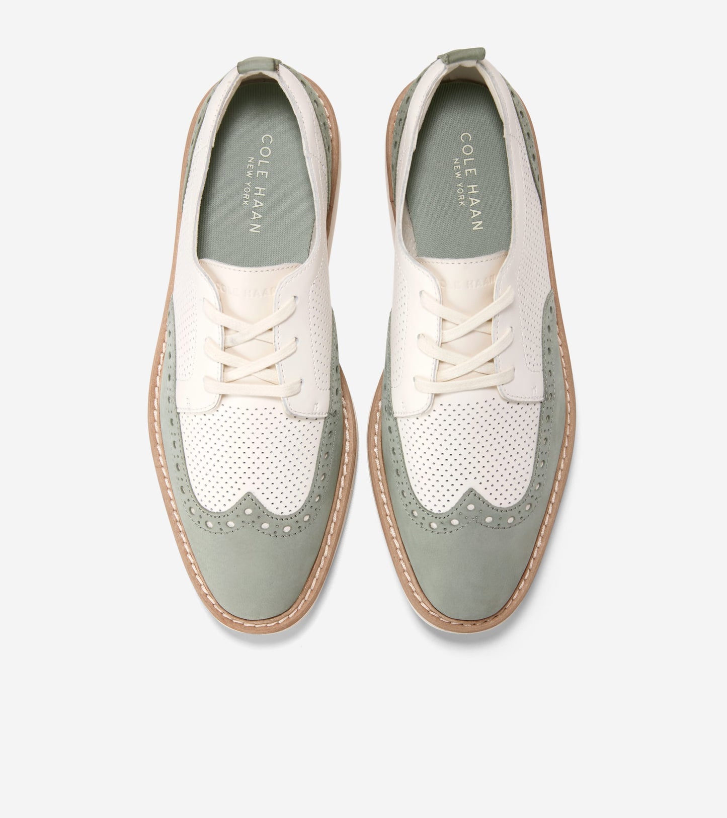 W36173:LILY PAD NUBUCK / CH POWDER / SAND DOLLAR LTHR