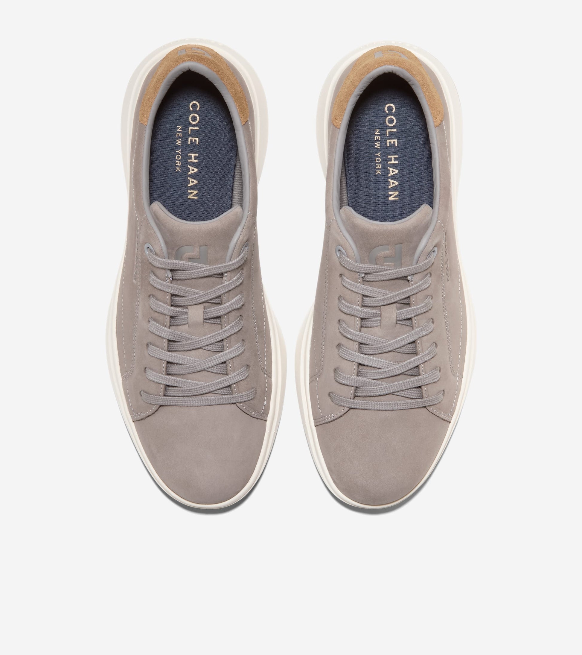 C42751:IRONSTONE NUBUCK / CH GOLDEN HONEY SUEDE / IVORY