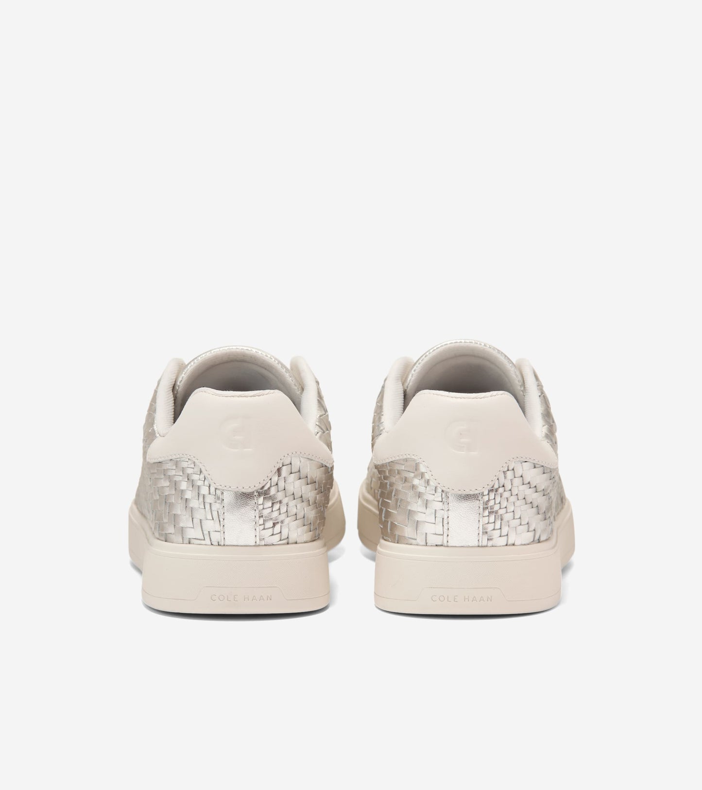 W37719:CHAMPAGNE GEN WEAVE LEATHER