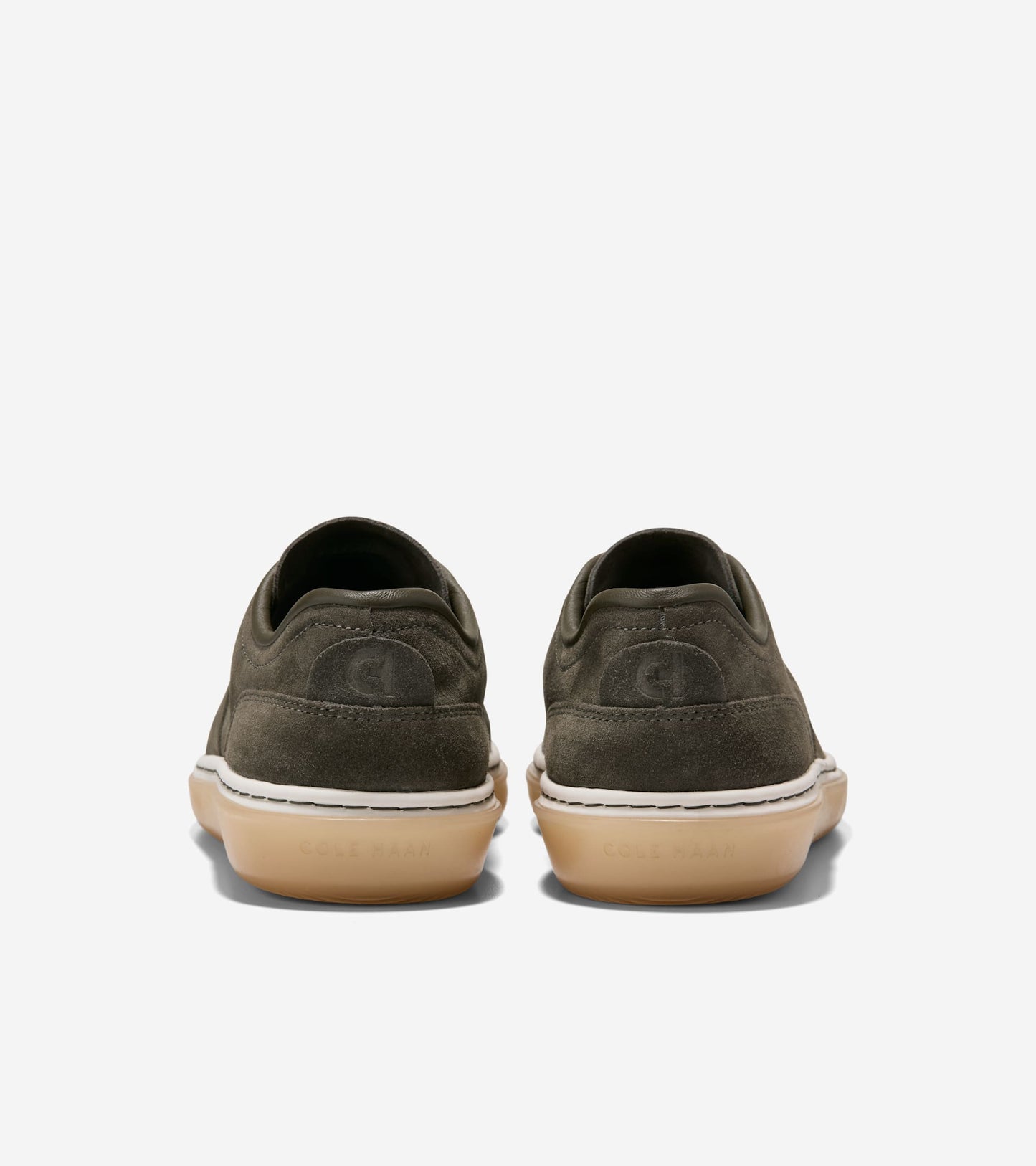 W38416:CH DEEP OLIVE SUEDE / NATURAL GUM