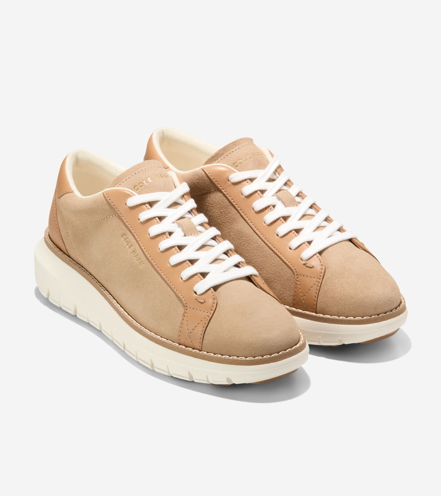 W35139:CH TUSHCAN SAND SUEDE/BISCUIT/IVORY
