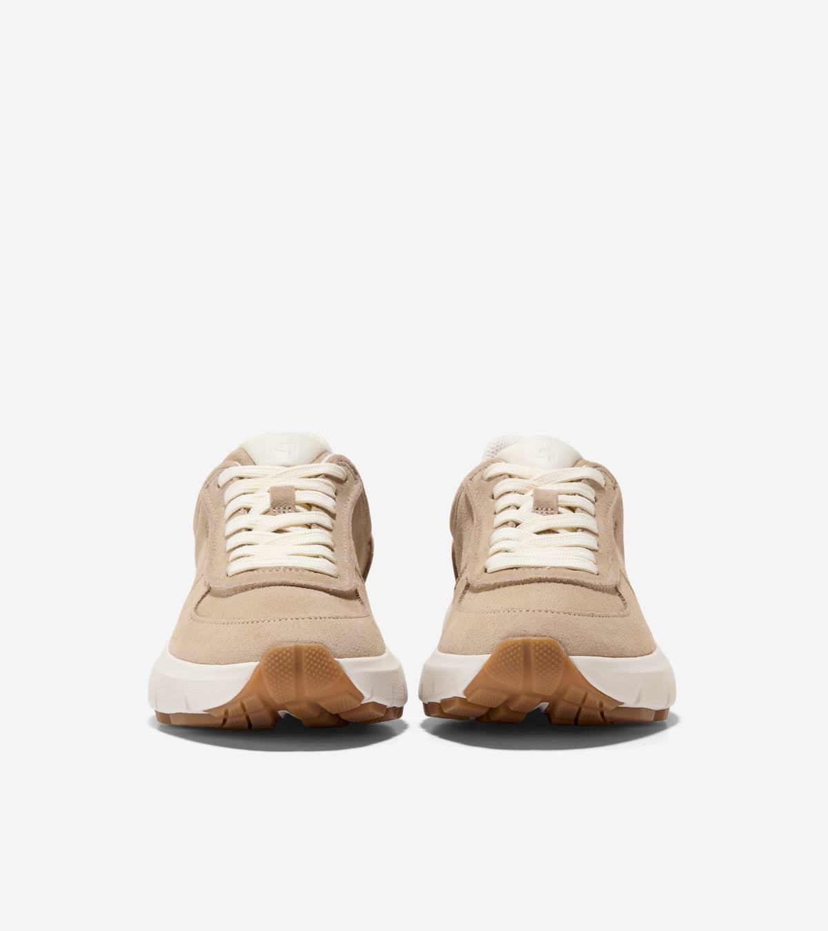 W37343:CH BIRCH BEIGE SUEDE / IVORY LEATHER