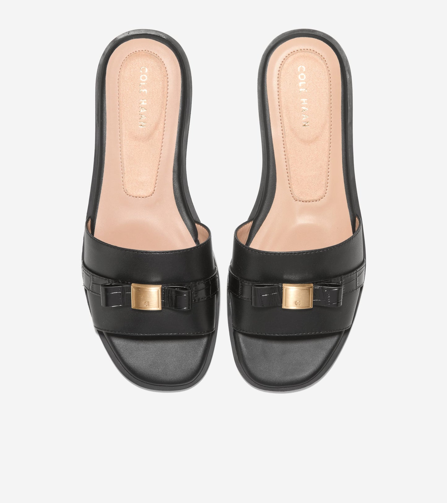 W35781:BLACK LTHR/BLACK CROC PRINT