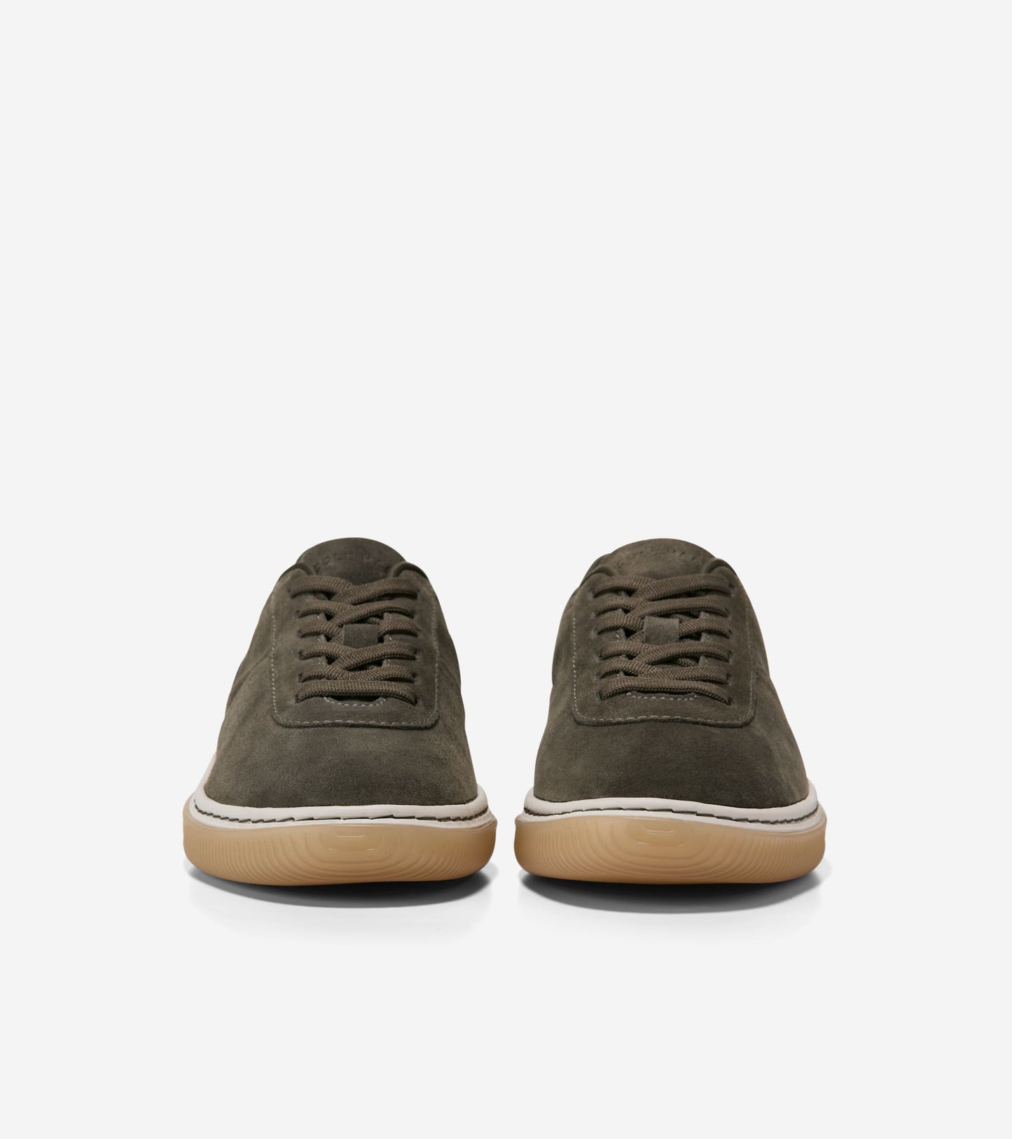 W38416:CH DEEP OLIVE SUEDE / NATURAL GUM