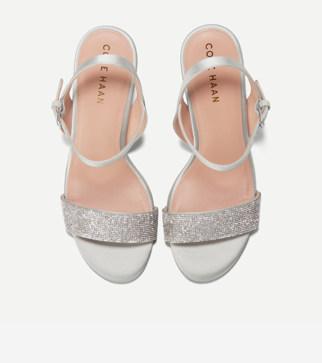 W30331:ALL OVER CRYSTAL/GRAY SATIN