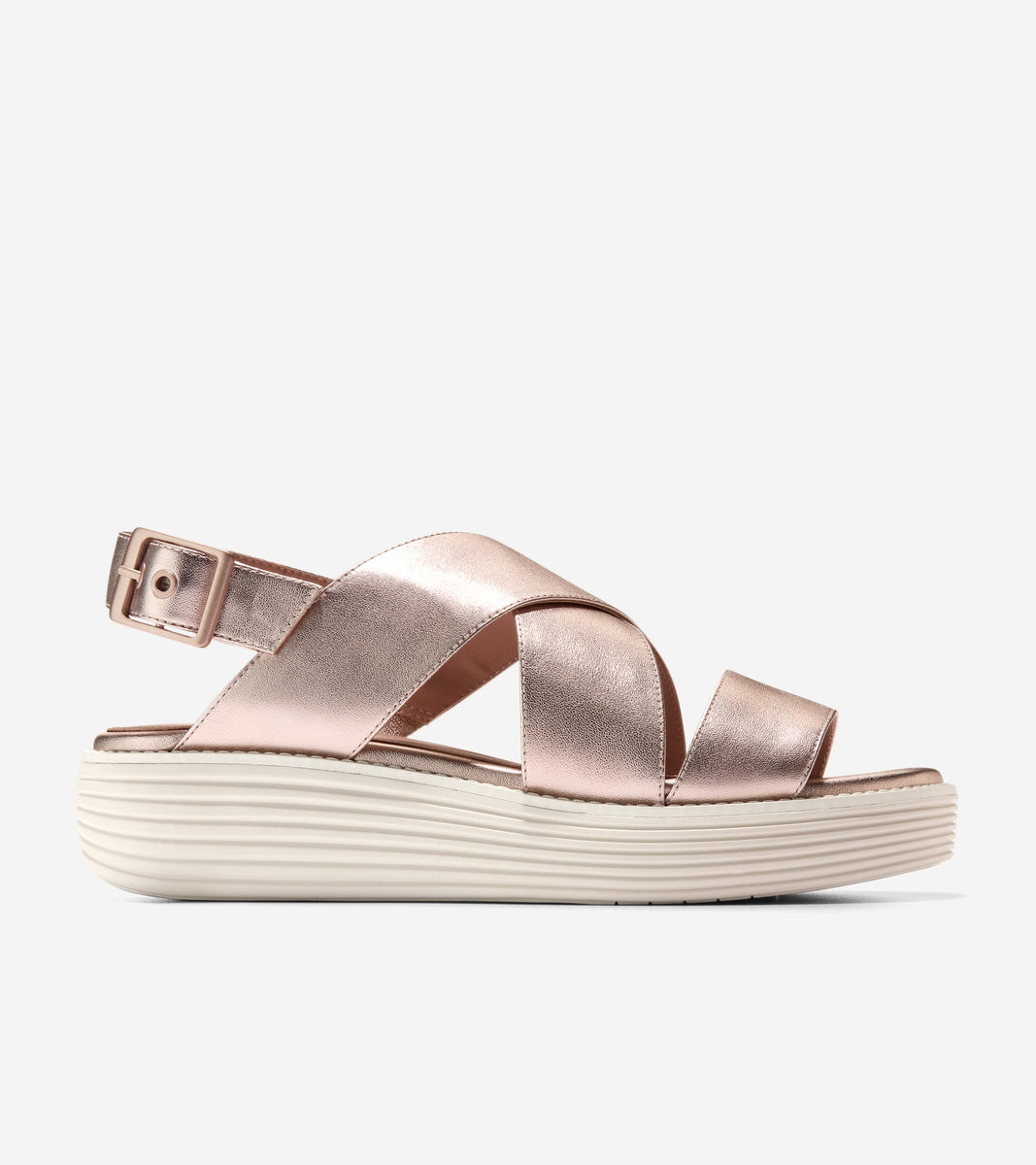 Cole haan rose gold sandals on sale