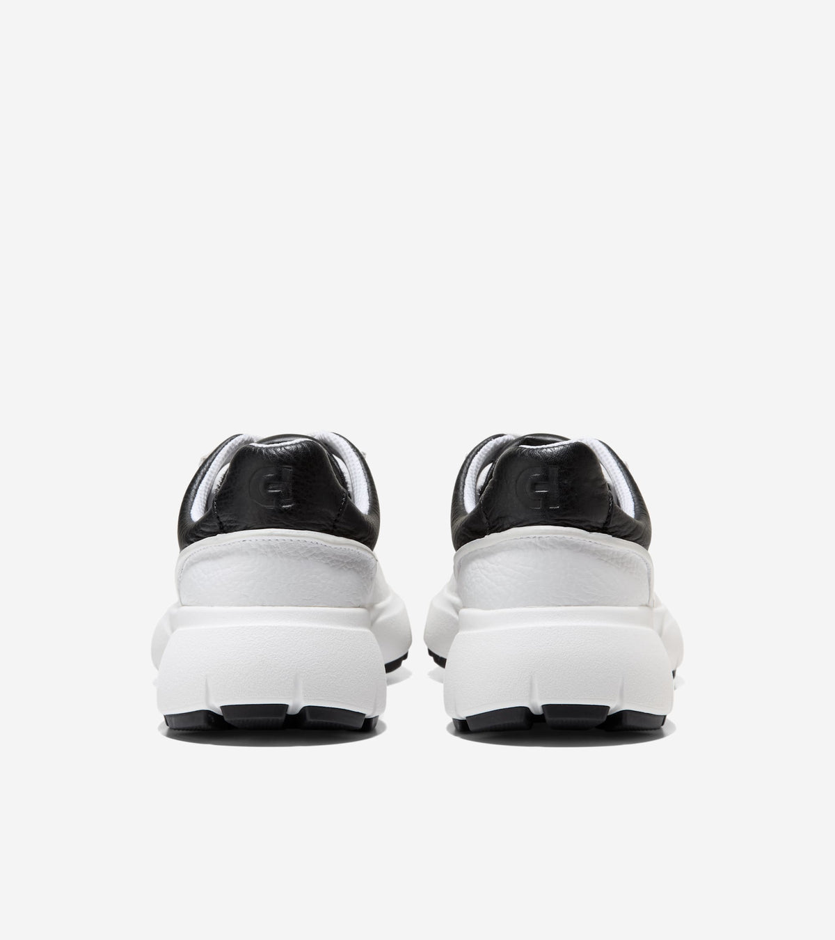 W37342:WHITE TUMBLED LEATHER / BLACK LEATHER