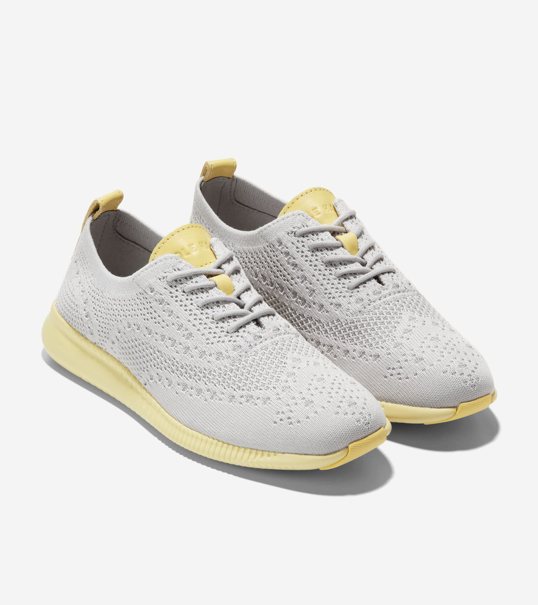 W29606:MIRCO CHIP KNIT/LEMON MERINGUE