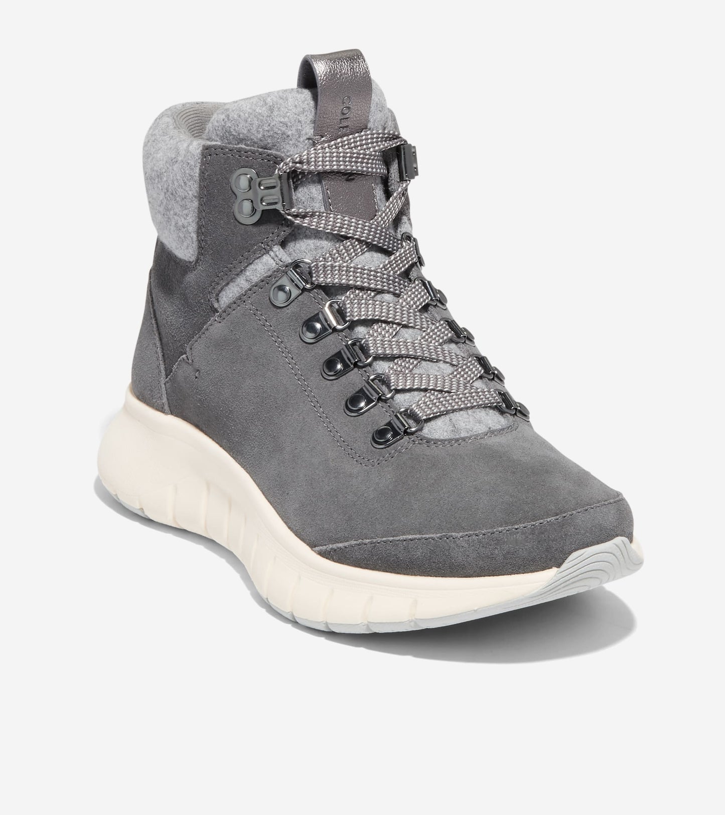 W29505:TORNADO SUEDE/GREY WOOL/IVORY WP