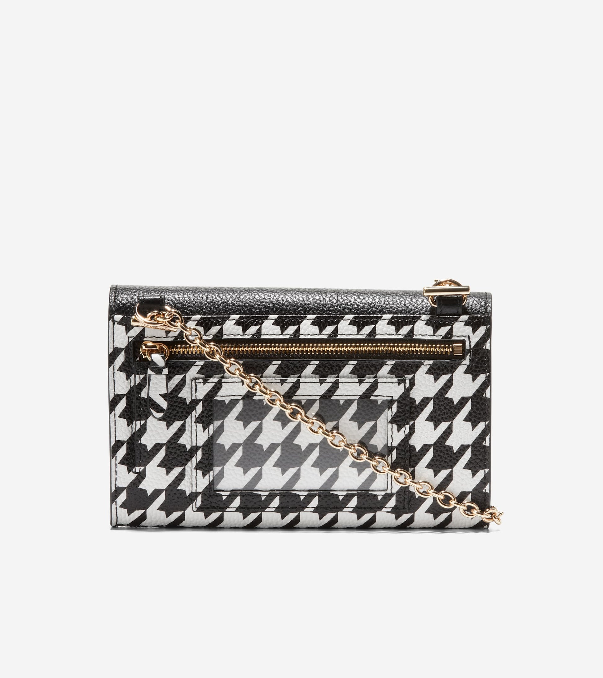 U06833:BLACK&WHITE HOUNDSTOOTH/ OPTIC WHITE/ BLACK:0000